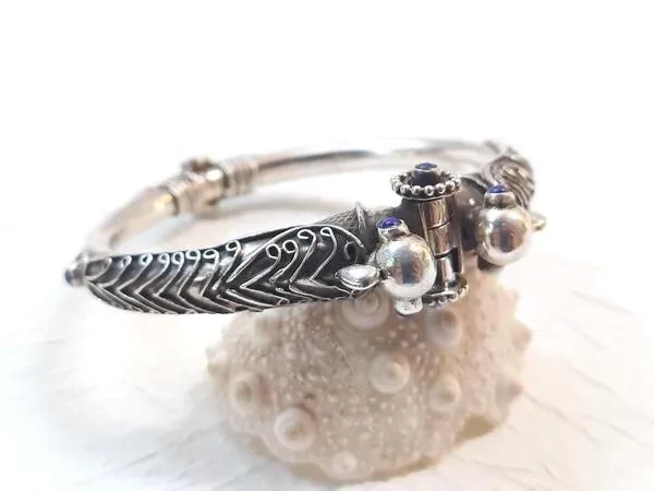 Silver Fancy Design Bracelets With Ghungroo | B28-Balaj-28 | Cilory.com